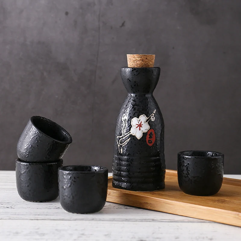 

Японский керамический сепаратор сакэ, горячая модель, теплый винный бокал, чашка, Белый Желтый рисовый винный античный набор, Wineware