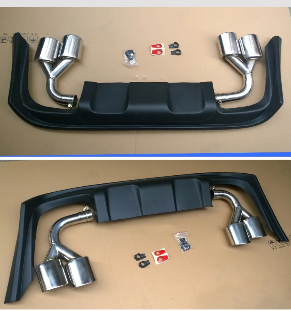 

Body Kit rear lip tail throat for Volvo S60L V60 2014-19 upgrade radar bracket Car Accessories