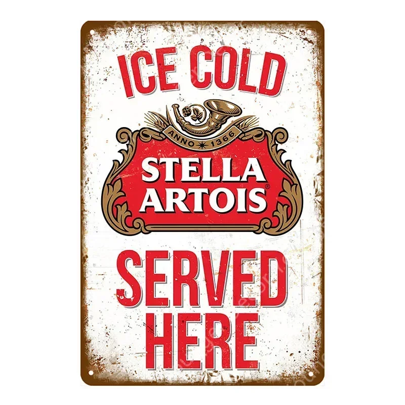 Винтажные Ice Cold Foster's Coors Beer металлические вывески настенная табличка домашний