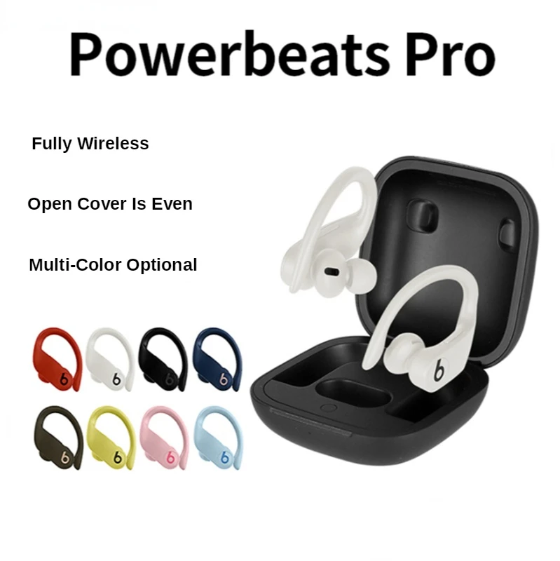 Beats-auriculares inalámbricos POWERBEATS PRO TWS, cascos con Bluetooth, cancelación de ruido, deportivos, impermeables, ESTÉREO