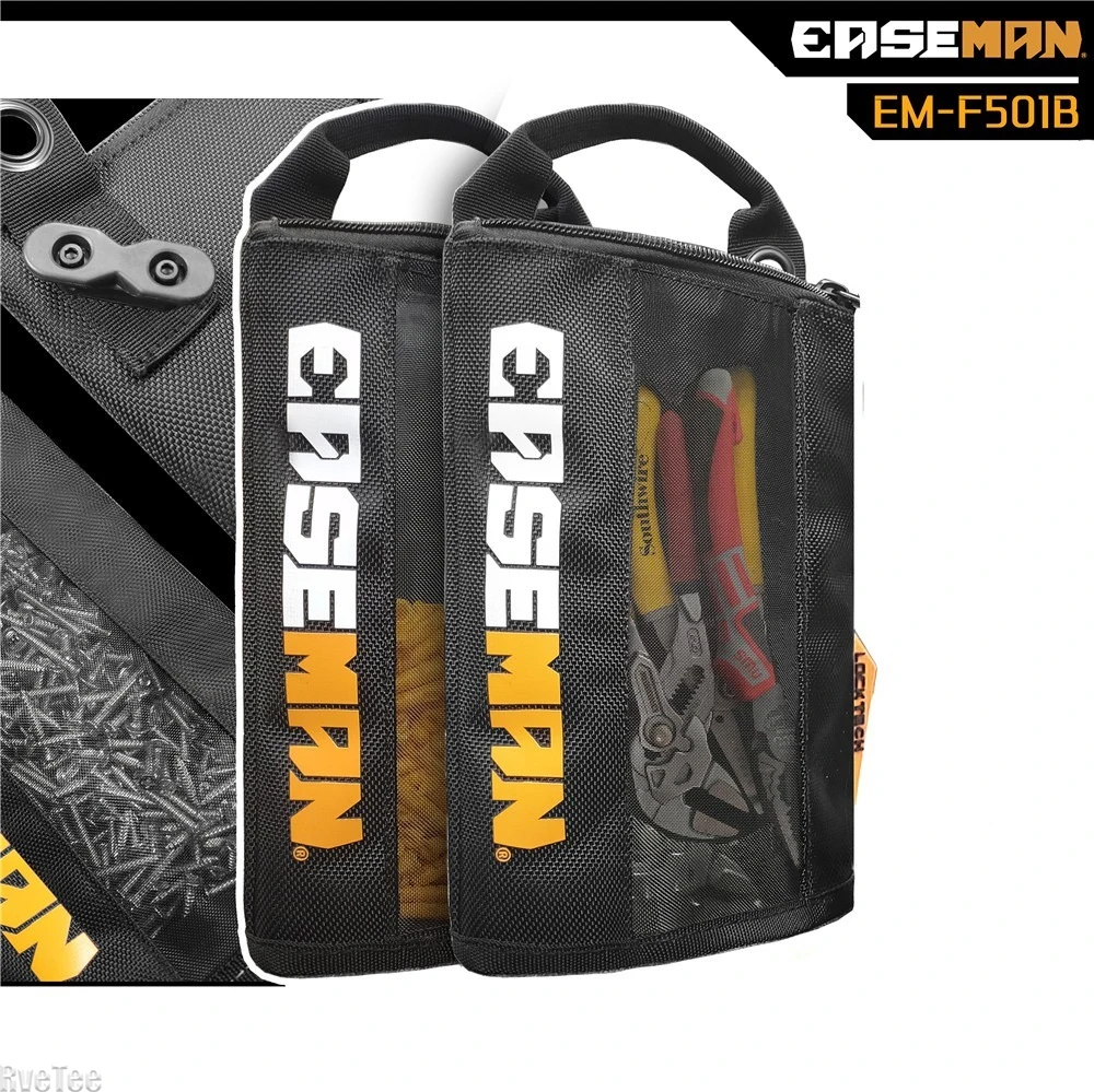 Фото Сверхмощная быстроподвесная сумка EASEMAN — сетчатая видимая сумка-органайзер для инструментов электрика №2