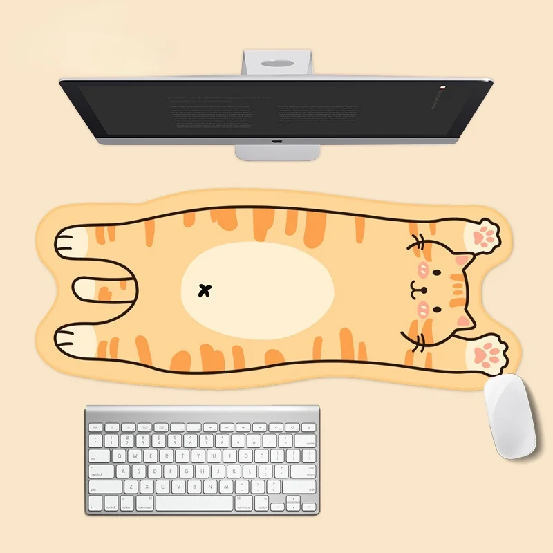 Large Cute Kawaii Mouse Pad Notebook Desk Mat Desktop Rubber Pad Gamer Gaming Mat For PC Laptop Gaming accessories