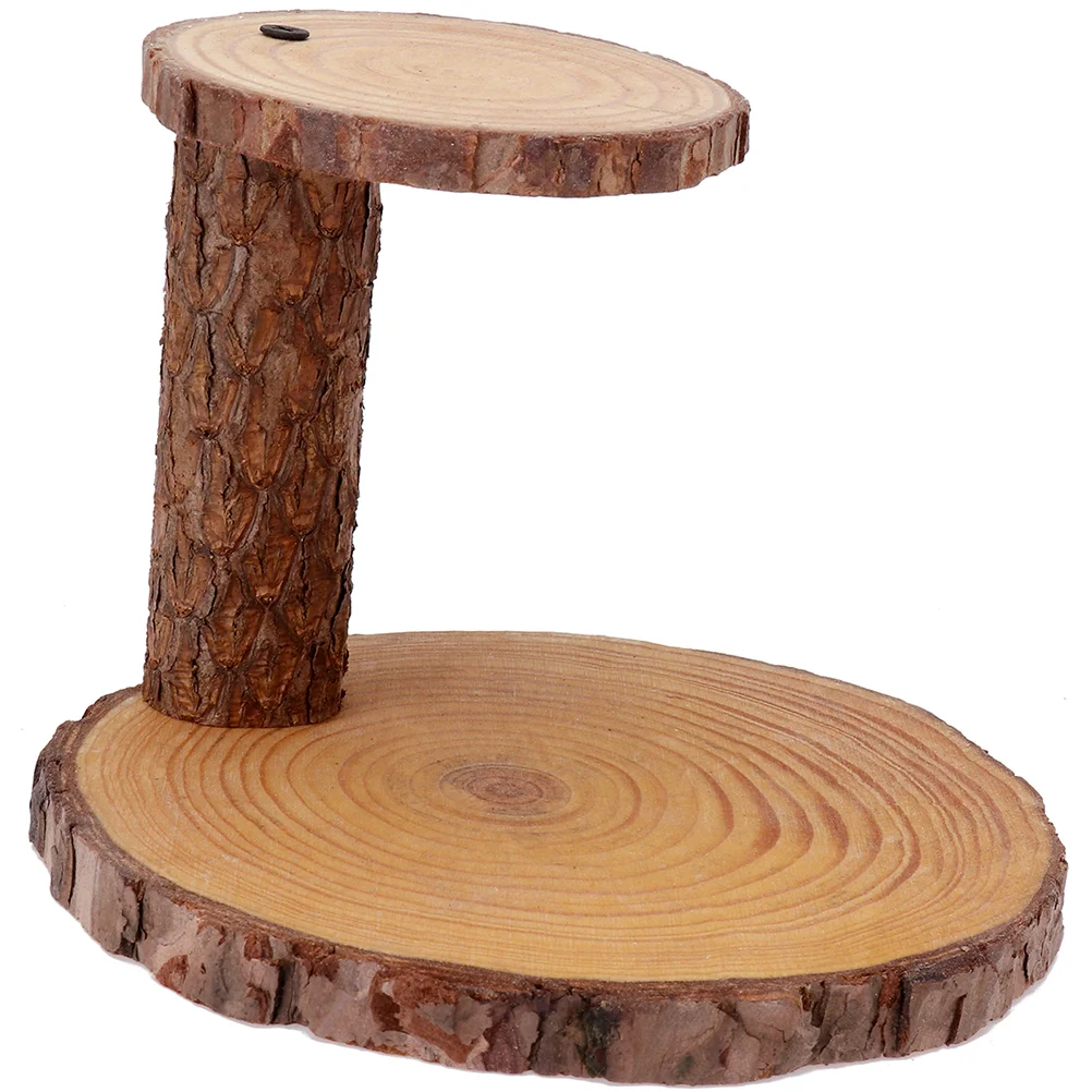

Cake Rack Wedding Cake Stands Tiered Tray Decor Flower Pot Stand High Base Cake Stand Wooden Party Cake Tray
