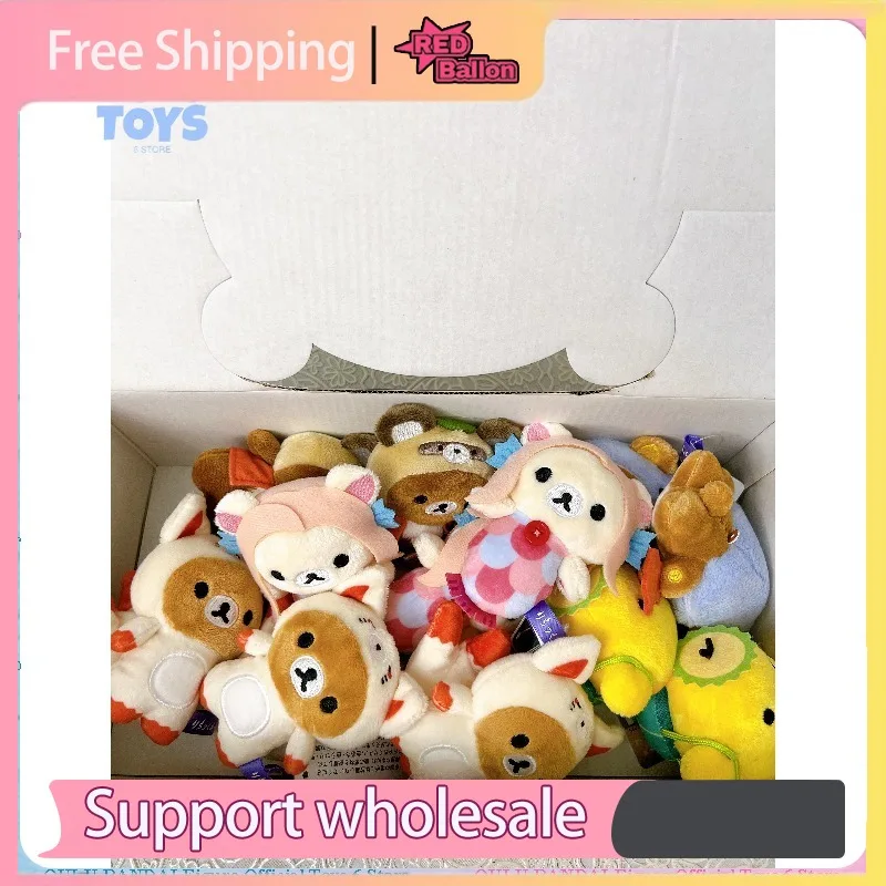 Оригинальная плюшевая кукла San-X Rilakkuma на Хэллоуин – мягкая пушистая игрушка, брелок для сумки и коллекционный сувенир (art.: 3920daee77d95) - 3920daee77d95