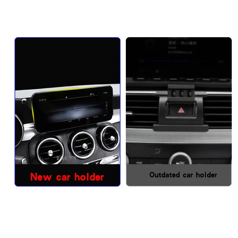 Для Mercedes Benz C V GLC Class W205 W206 W447 X253 Крепление на приборную панель GPS Держатель