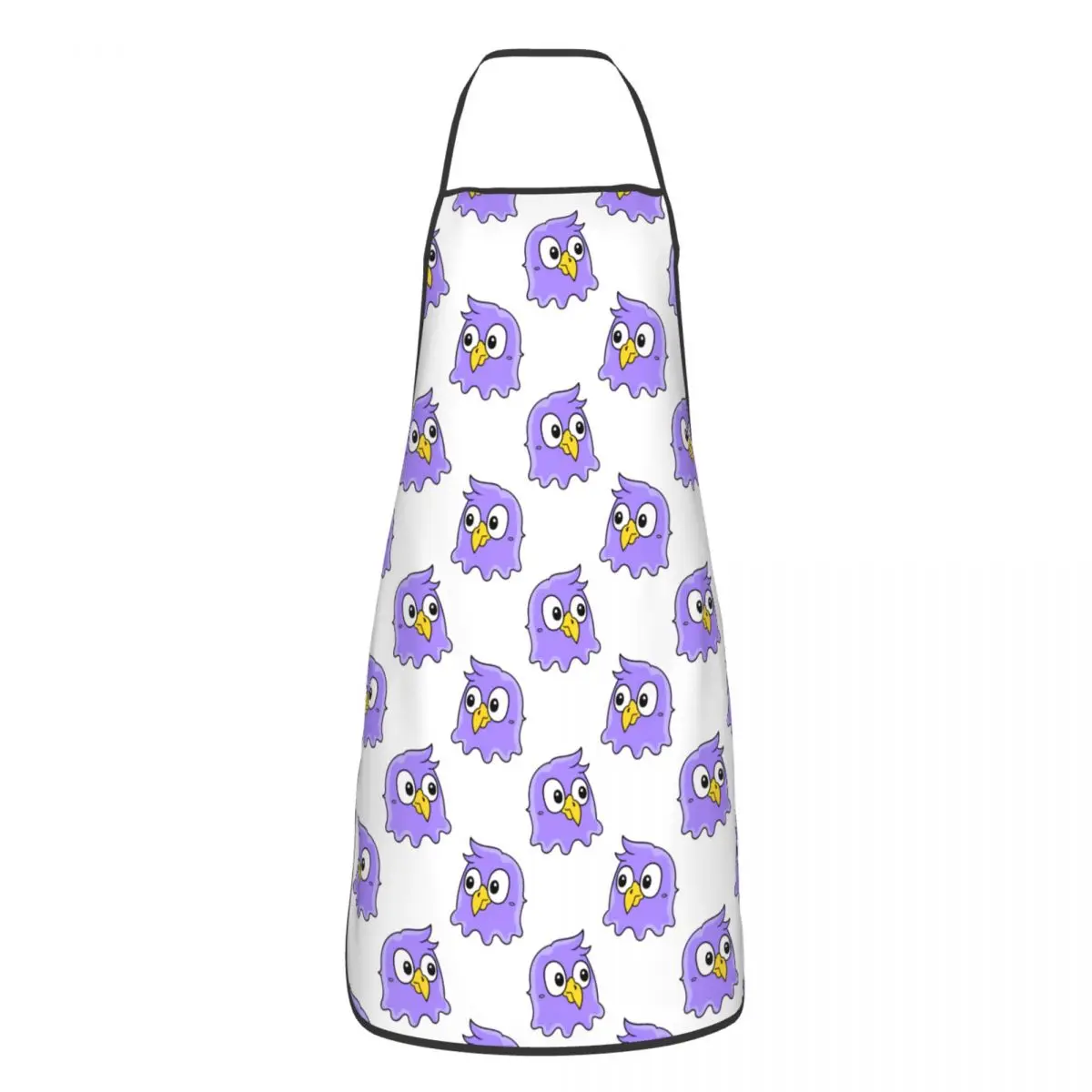 

Cute White Bird Eagle Apron Cuisine Cooking Baking Household Cleaning Gardening Anime Bibs Kitchen Funny Tablier Chef