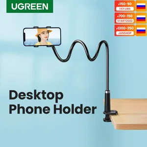 UGREEN держатель для телефона Подставка для Телефона Ленивый телефон подставка для iPhone 13 12 Pro Xiaomi Samsung планшет подставка алюминиевый Мобильный телефон подставка