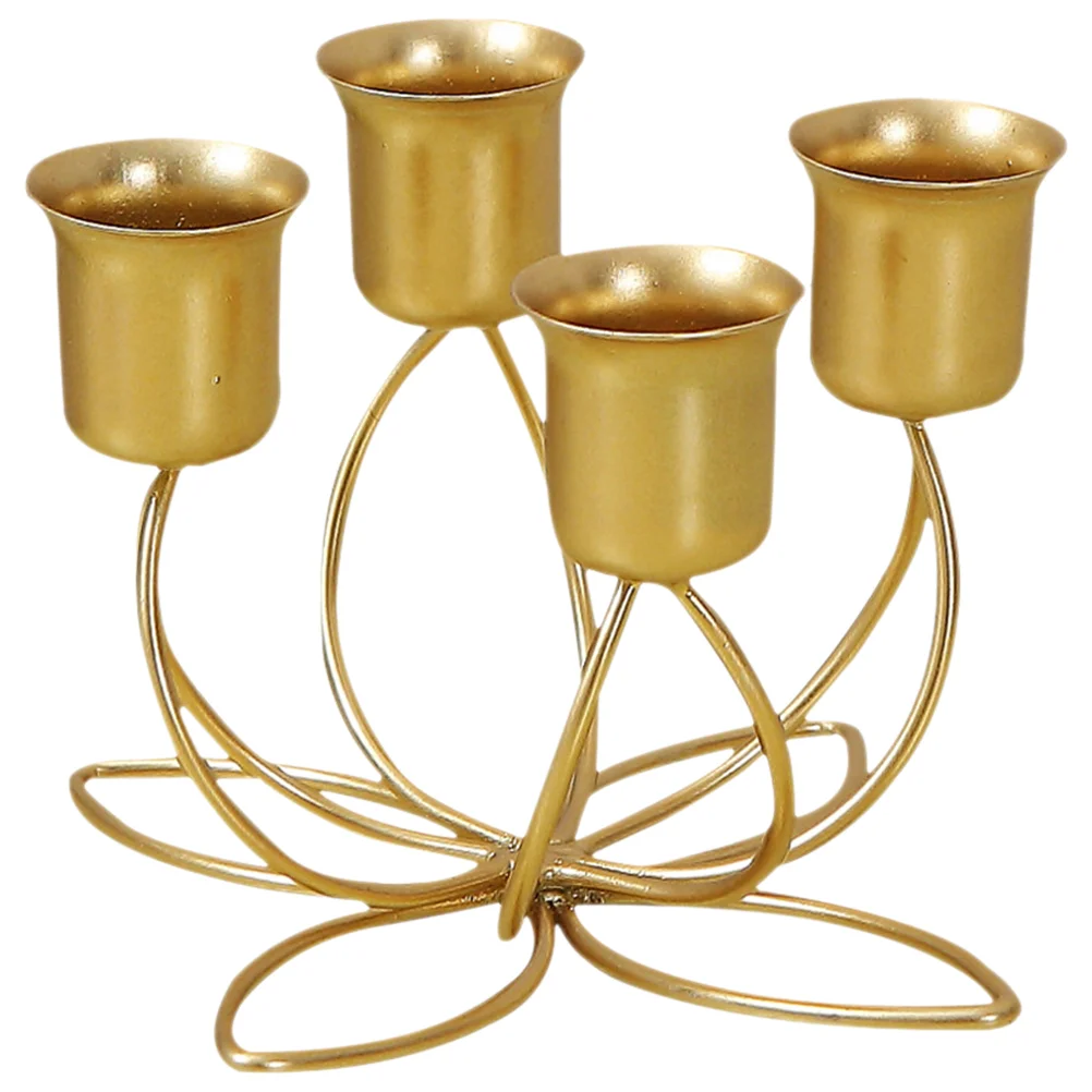 

Dining Table Decor Candles & Holders Vintage Candelabrum Wedding Metal Candlestick Cake Decorating Candleholder