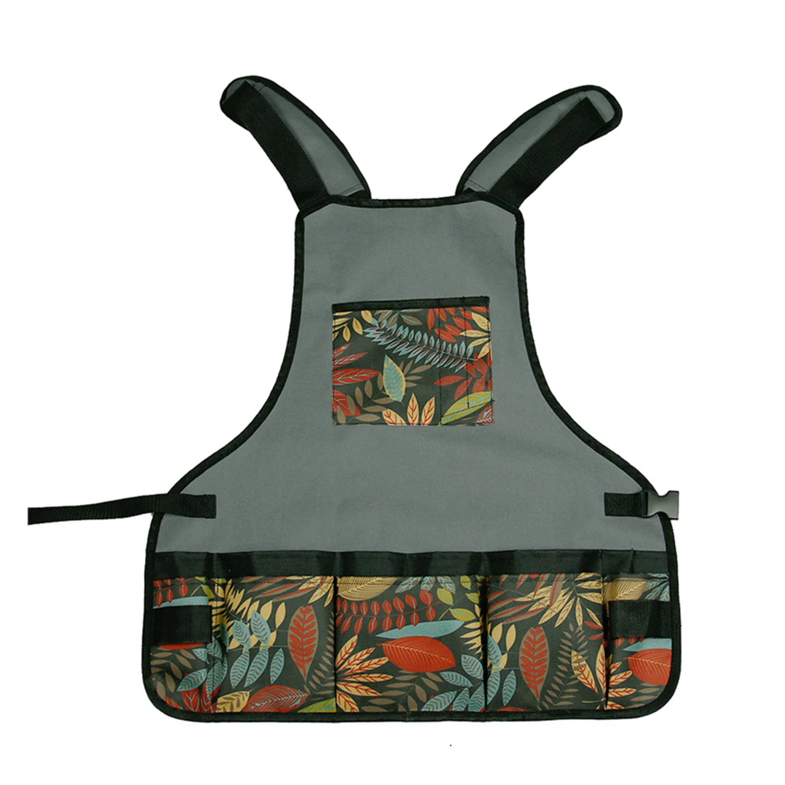 

Фартук для сада, регулируемый из ткани Оксфорд, с несколькими карманами, для домашнего сада, покраски, деревообработки