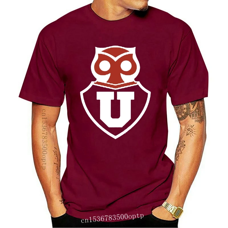 

Camiseta De fútbol De La Universidad De Chile para hombre, camisa clásica De algodón De La U, Camiseta De manga corta