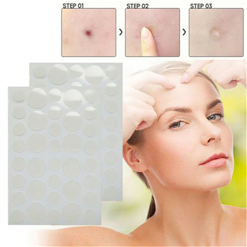 

108Pcs Warts Remover Patch Skin Tags Pimple Treatments Cream Hydrocolloid Gel Foot Acne Invisible Stickers Skin Care Fast Tools