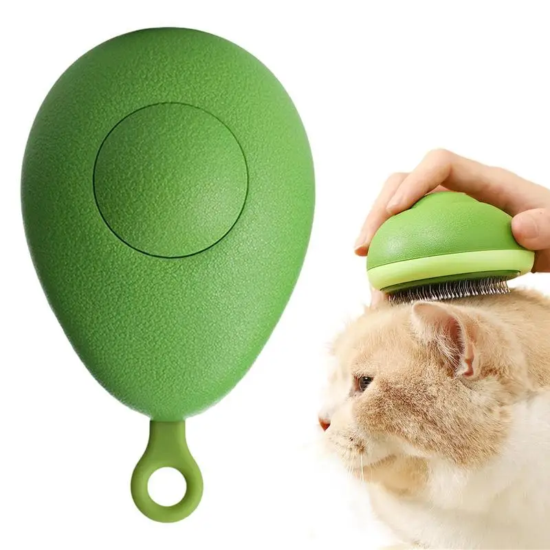 

Лимонная форма, искусственная щетка для кошек, расческа для ухода, самоочищающаяся щетка для массажа собак и кошек