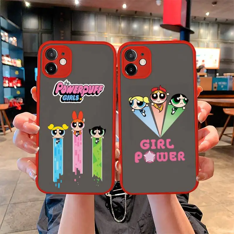 Милый Забавный чехол для телефона девушек iphone 12 11 Pro Mini Max XS X 8 7 Plus SE 2020 XR Матовый