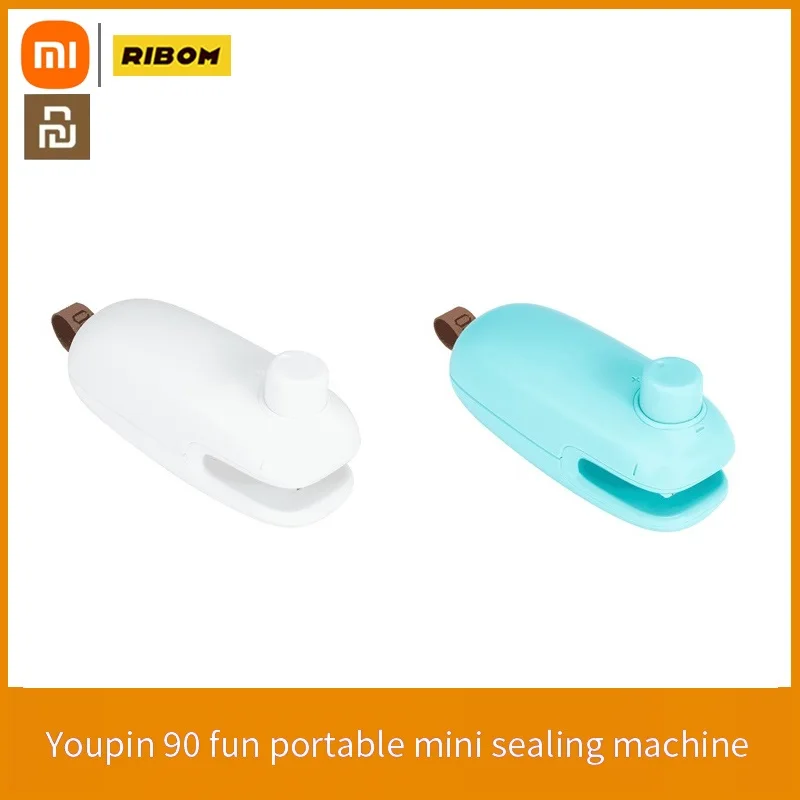 

Новинка, портативный компактный бытовой пластиковый упаковщик Youpin 90fun для закусок, Термоупаковщик, вакуумный артефакт