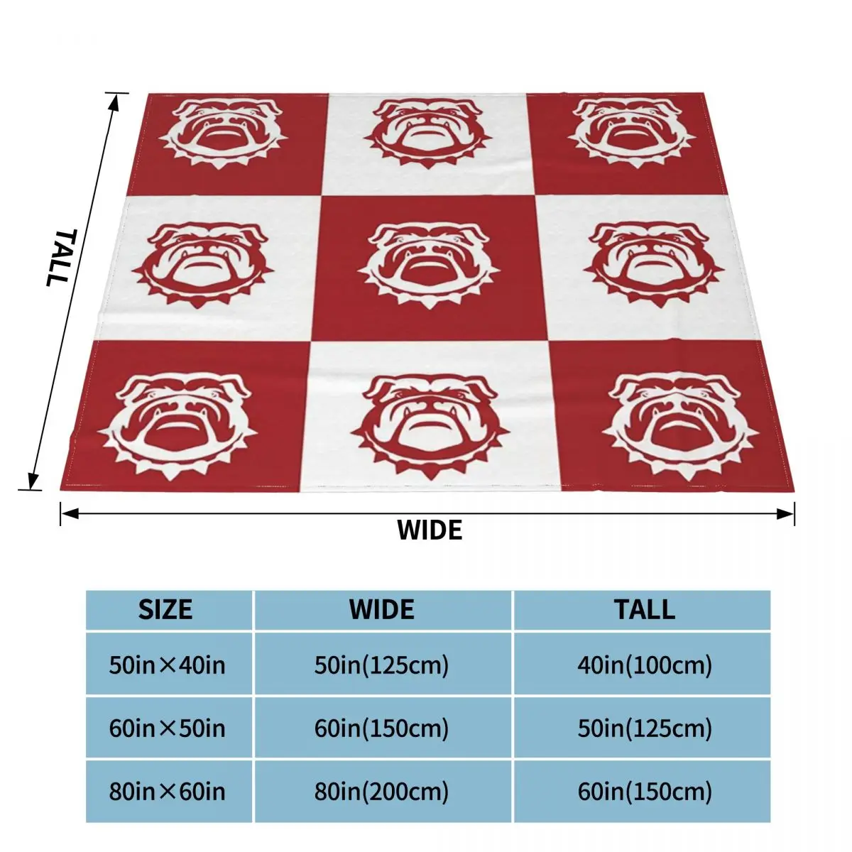 French Bulldog Dog Cute Puppy Plaid Blankets Flannel Spring Autumn Soft Throw Blankets for Bedding Office Plush Thin Quilt images - 6