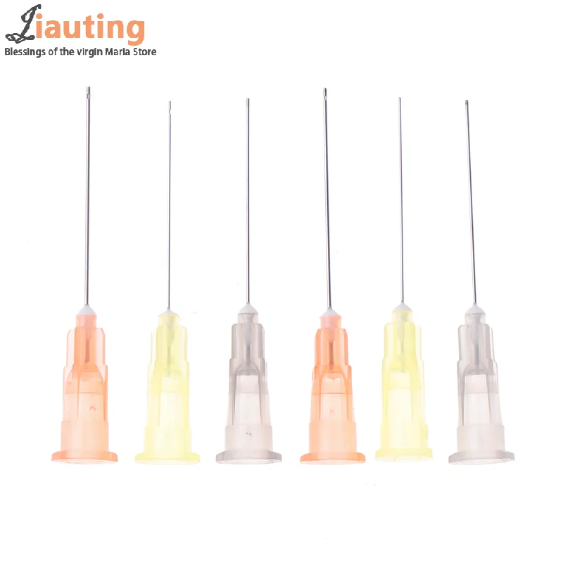 50/100 шт. стоматологическая эндоиригационная игла наконечник с закрытым концом