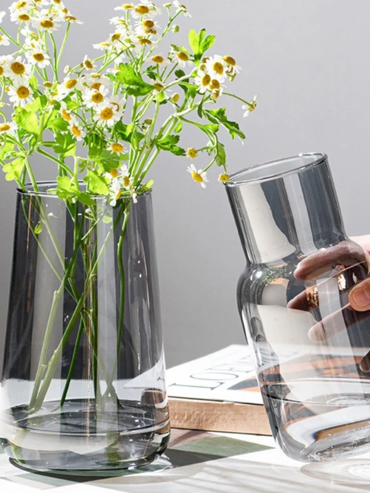 

Glass Small Vases With High Aesthetic Value, Creative Vase Insertion, Retro Home Decoration, And A Sense Of Luxury For Vases