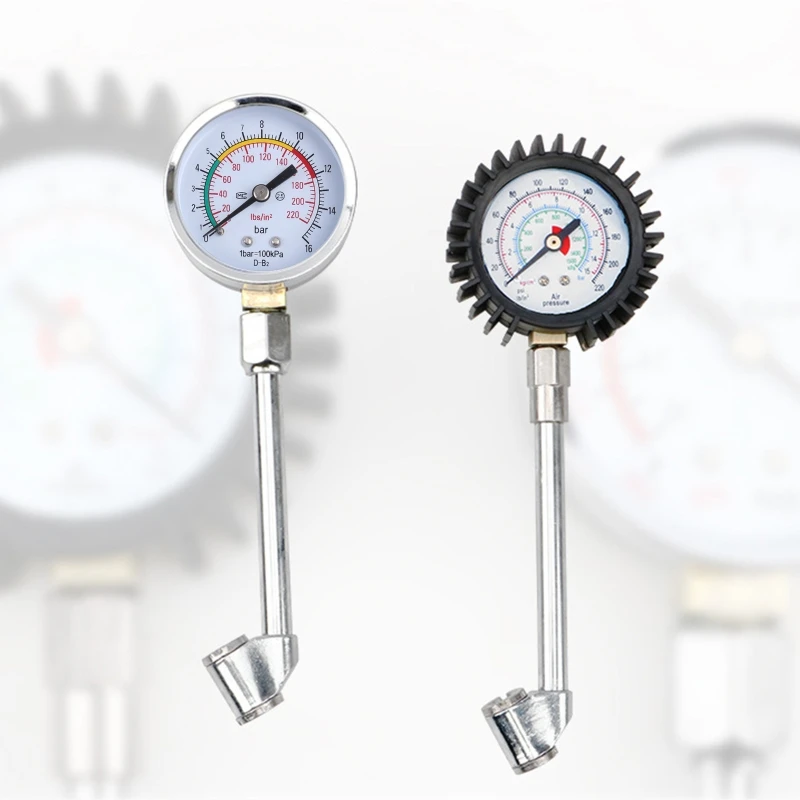 Q39F автомобильных шин манометр для измерения давления воздуха инструмент