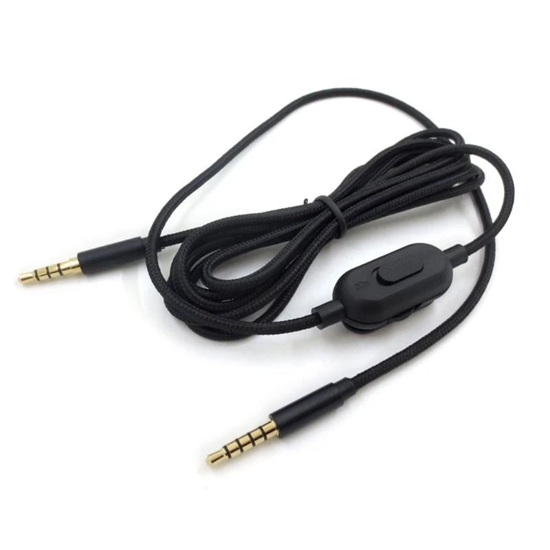 

Sturdy Cable for ASTRO A10 A40 Gaming Headphones Wire Black 200cm Dropship