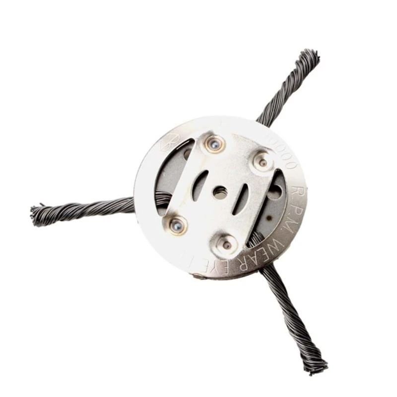 

Steel Wire Grass Trimmer for Head Lawn Mower Grass Brush Cutter Rounded Edge Weed Trimmer