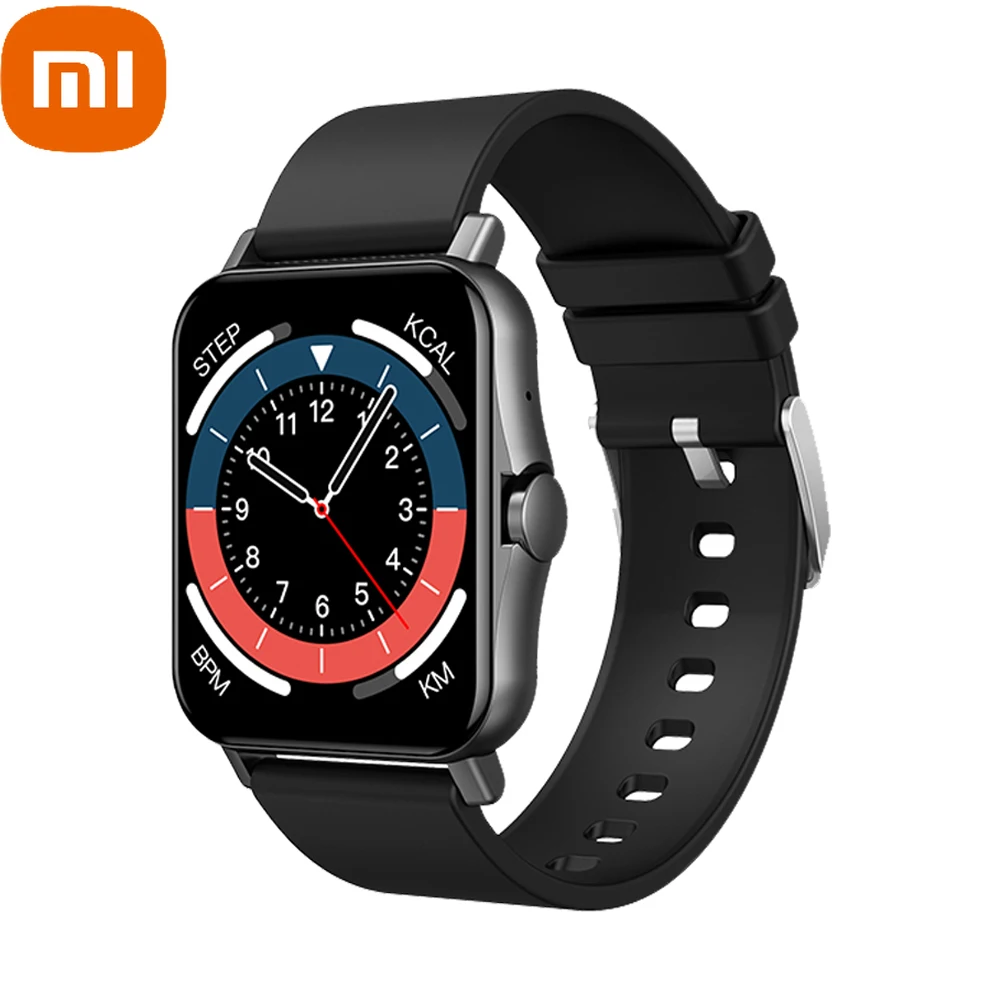 

Xiaomi Smart Watch Men Women Full Touch Receive/Make Call Heart Rate Monitor Body Temperature Measure Watch Relogio Masculino