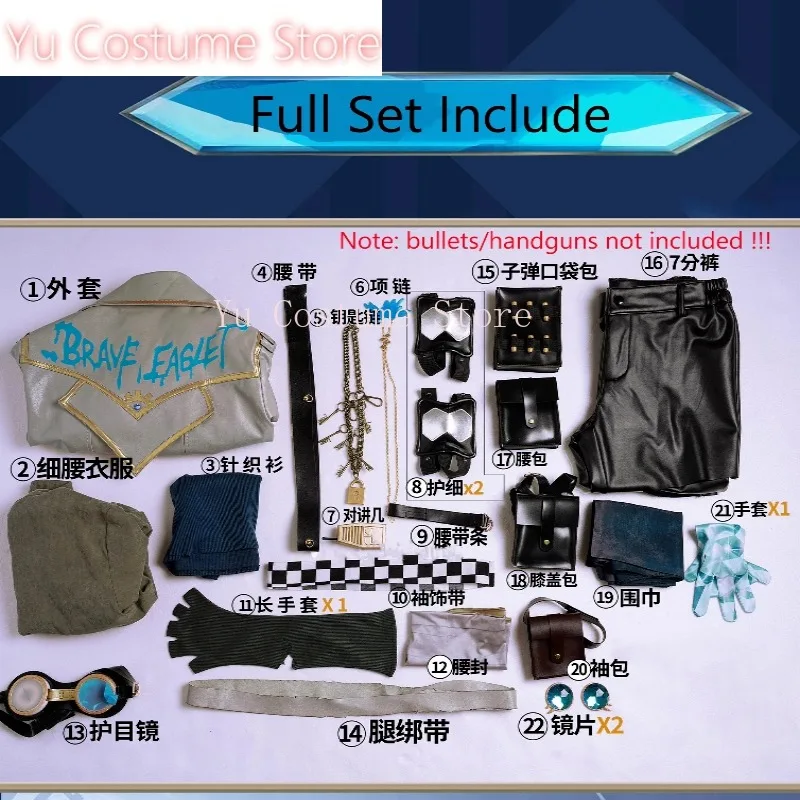 YuCostumeIdentity V Martha Behamfil Координатор Модный игровой костюм Униформа Косплей Костюм