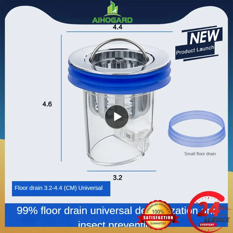

Plug Cover Kitchen Bathroom Toilet Deodorant Deodorizer Sewer Pest Control Drainer Inner Core Drain Core Filter Water Seal