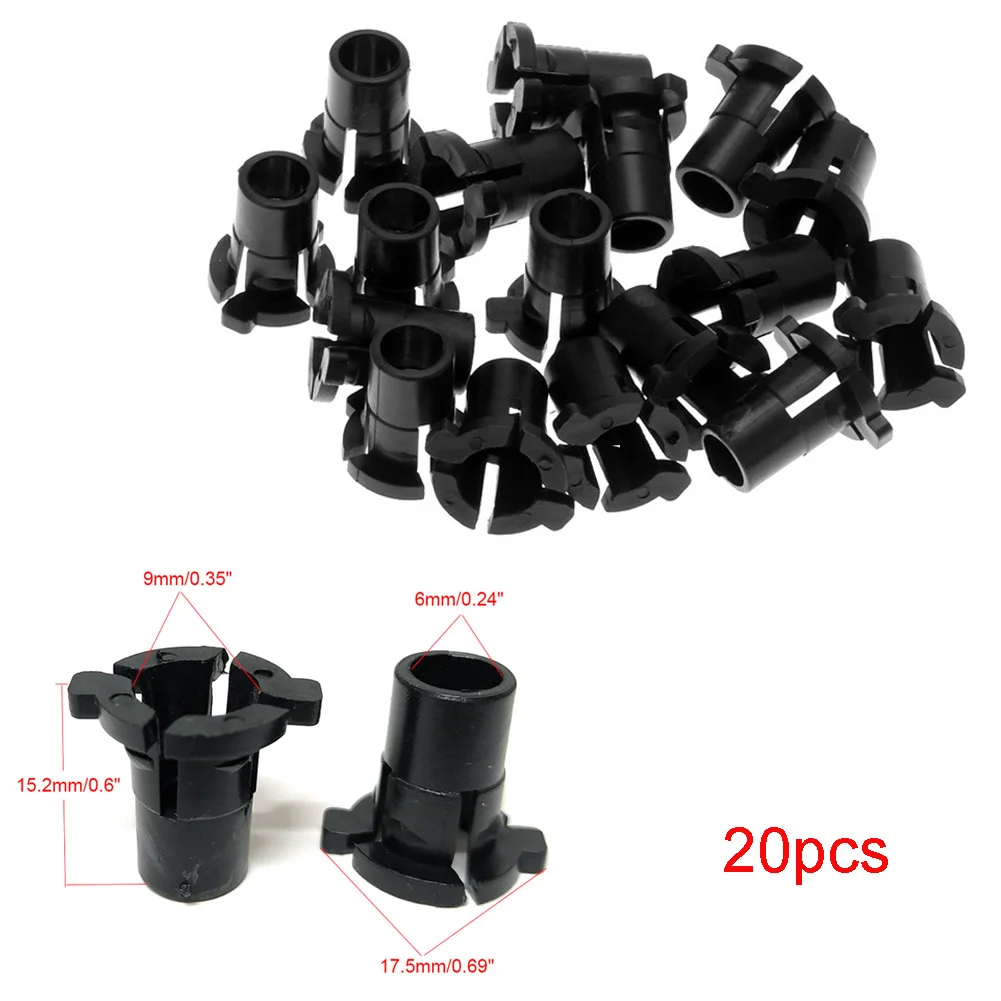 20 винтовых зажимов для фар 63121378369 Для BMW E30 E34 E24 E32 Accesorios Para Vehasir 20224 горячая