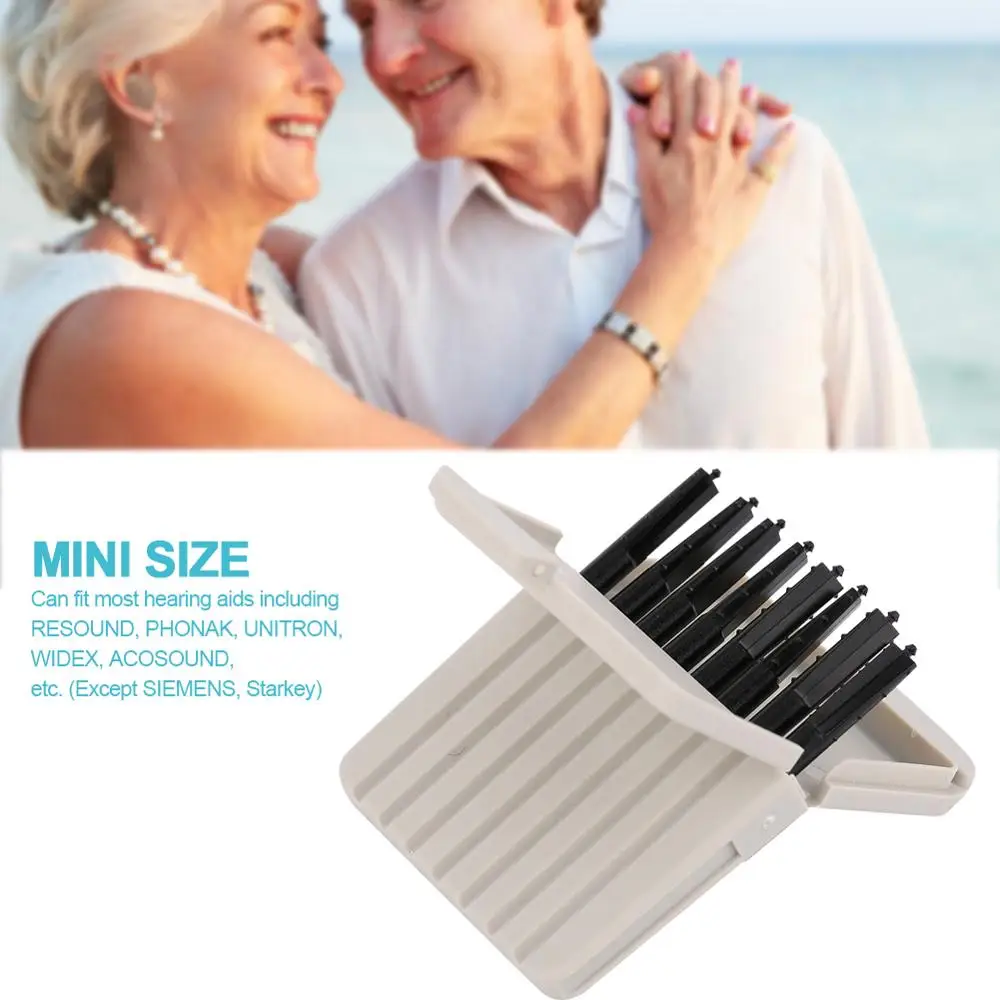 

8 Pcs / Set Mini Disposable Filter Hearing Aid Waterproof And Oil Proof Prevent Ear Wax Water From Entering Internal Protection