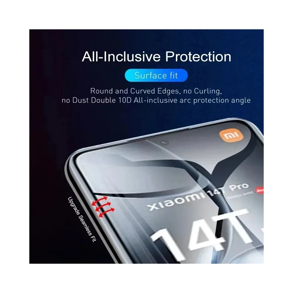 Фото 4 шт. гидрогелевой пленки для Realme GT Master, GT3, GT5, GT6, GT6T. Мягкая защитная пленка для экрана Realme GT7, GT7T, GT7 Pro, GT8, GT8 Pro HD. №4