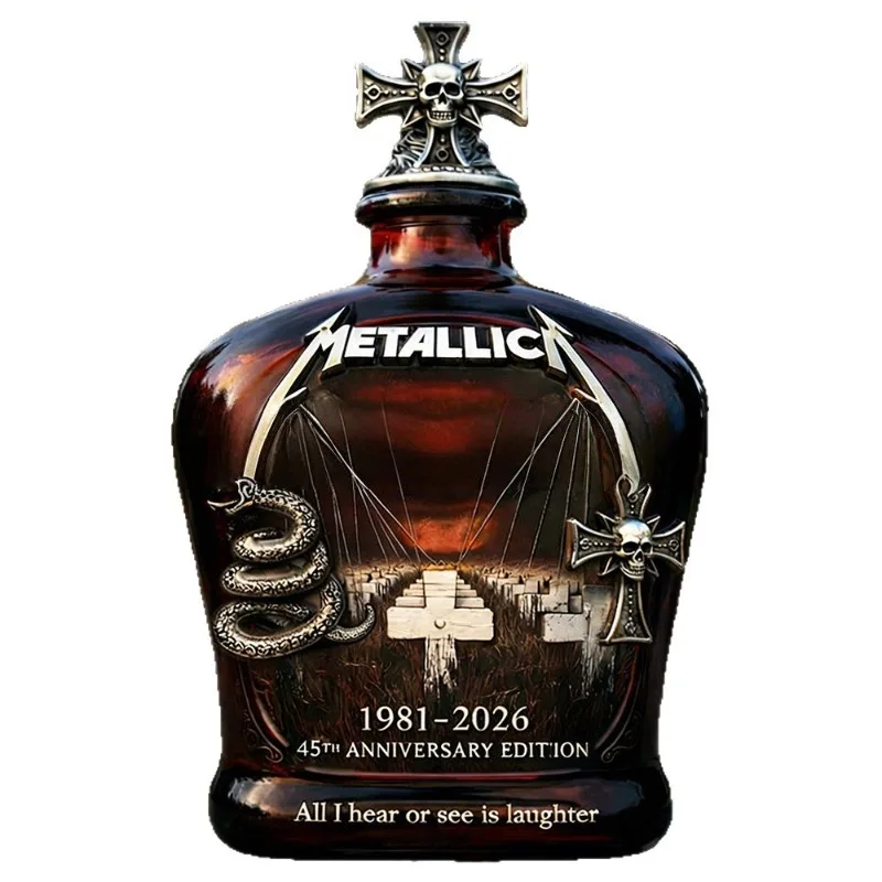

Коллекционный графин для виски Metallica