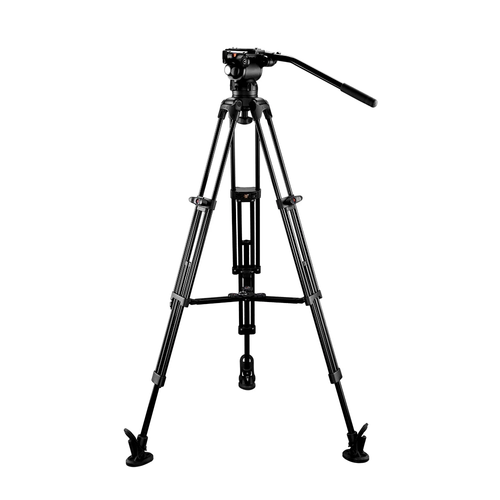 

E-IMAGE EG03A3 Aluminum Tripod GH03F Flat Head & 75BF Ball To Flat Adapter