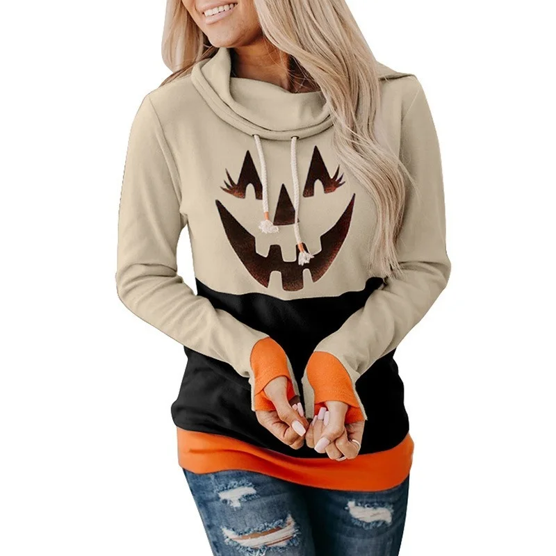 

Sweatshirts Woman Hoodies Long Sleeve Top Casual Loose Pullovers Women Clothes Christmas Sweatshirt Female Hoodies Women Goth