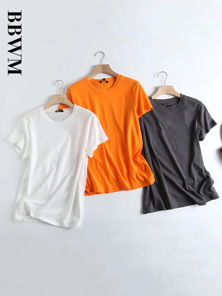 Новинка лета 2022 Женская Повседневная льняная рубашка с коротким рукавом и