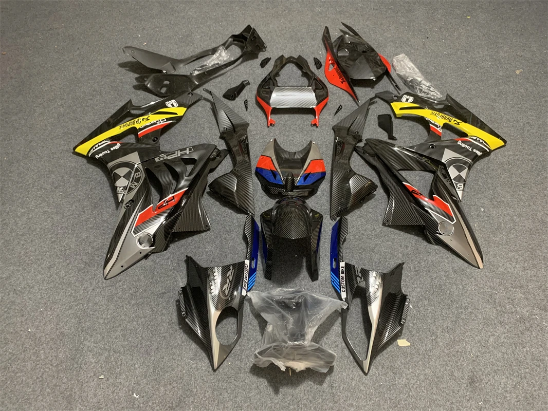 

Комплект обтекателей для мотоцикла, подходит для S1000rr 2009 2010 2011 2012 2013 2014, комплект кузова из углеродного волокна, краска, синий и белый