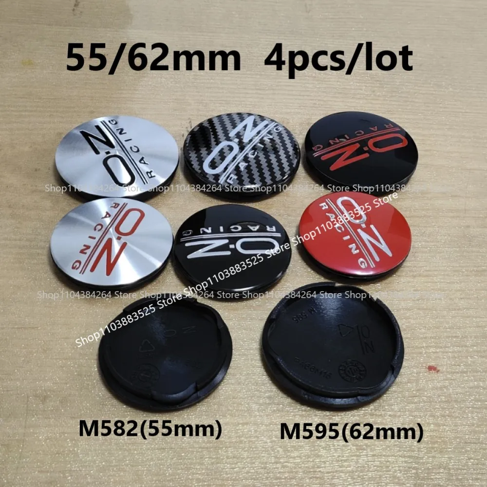 Фото Комплект из 4 колпачков для центра диска OZ Racing Sport с логотипом, 55 мм M582, 62 мм M595, аксессуары для автомобильных колес №3