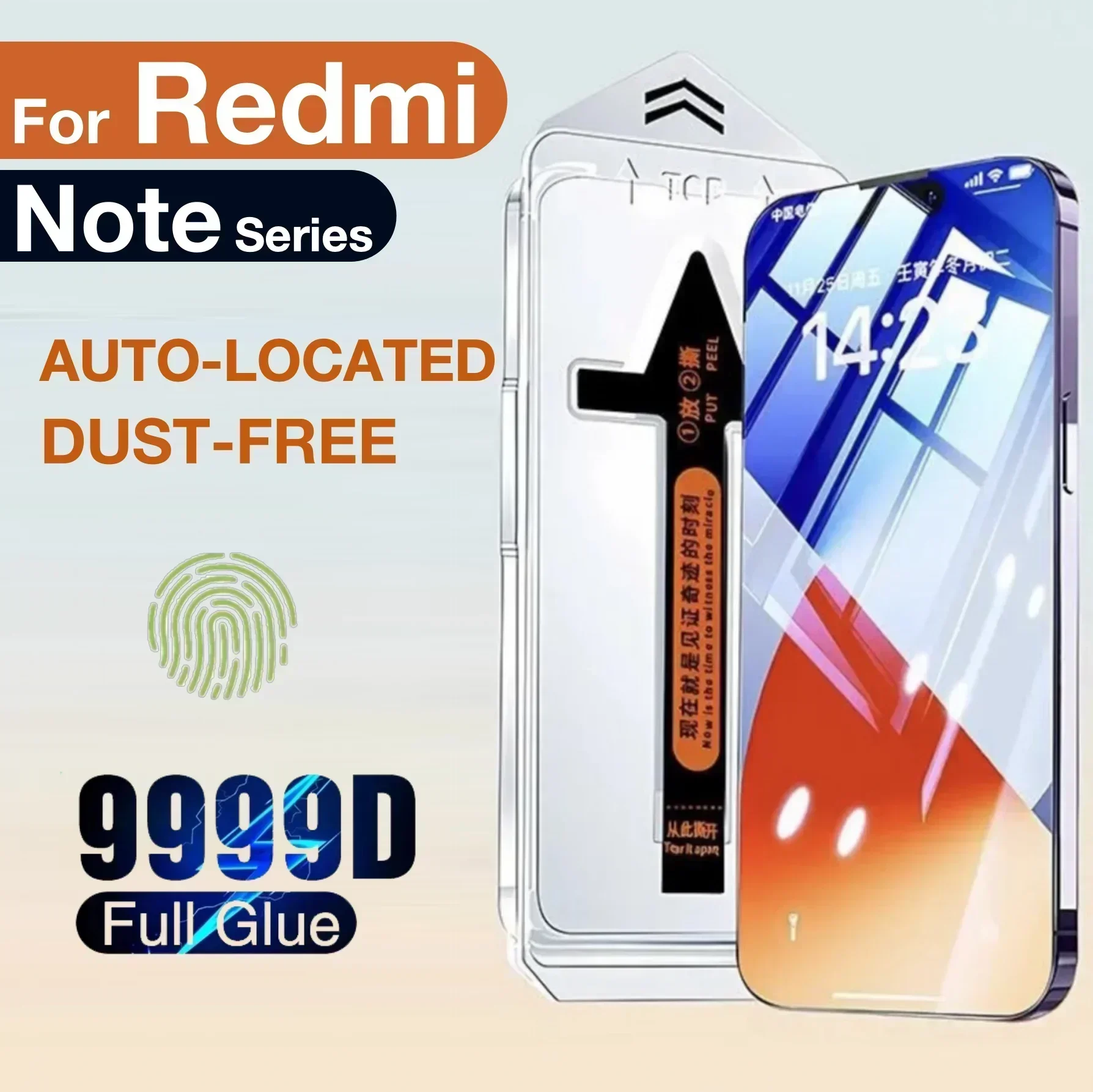 4 шт. для Redmi Note 14 13 Pro 12 Turbo 11t 11e 10 9s Plus 5G 4G Защитная пленка из закаленного стекла