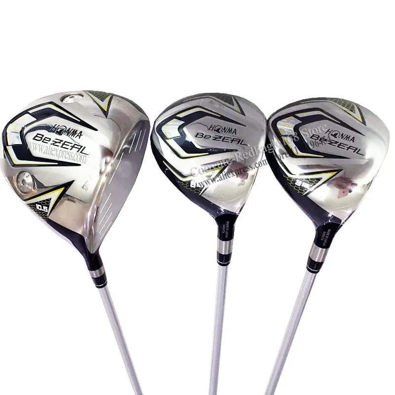 

Cooyute New Golf Clubs HONMA BEZEAL 525 Golf wood set driver Fairway Woods Clubs Graphite shaft R or S Golf shaft Free shipping