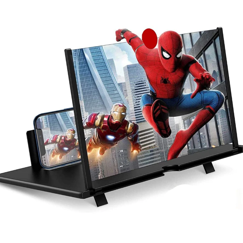 

12 Inch Screen Magnifier Smartphone Eye Protection Video Amplifier Enlarged HD Phone Screen Magnifier