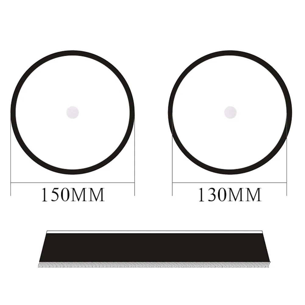 

5 Inch Auto Microfiber Polishing Cutting Pad Car Detailing Buffing Wheel Angle Grinder Felt Disc For Metal Marble Glass Ceramics