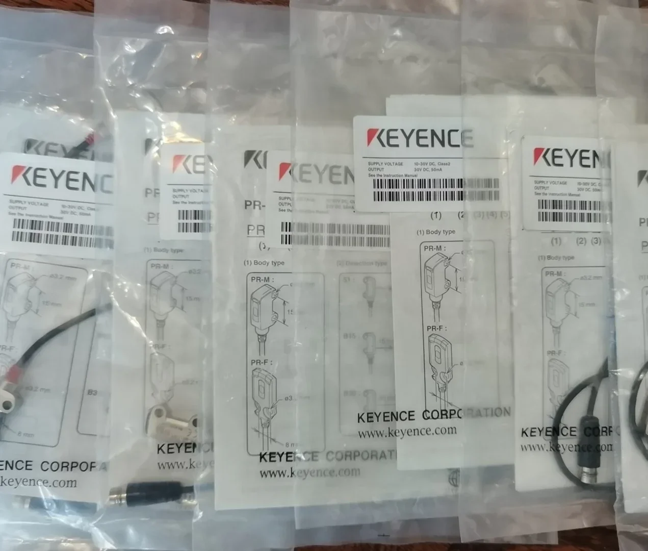 Keyence Мини-тонкий пропускной разъем M8 тип 1 2 м PR-M51C3PL автономный миниатюрный