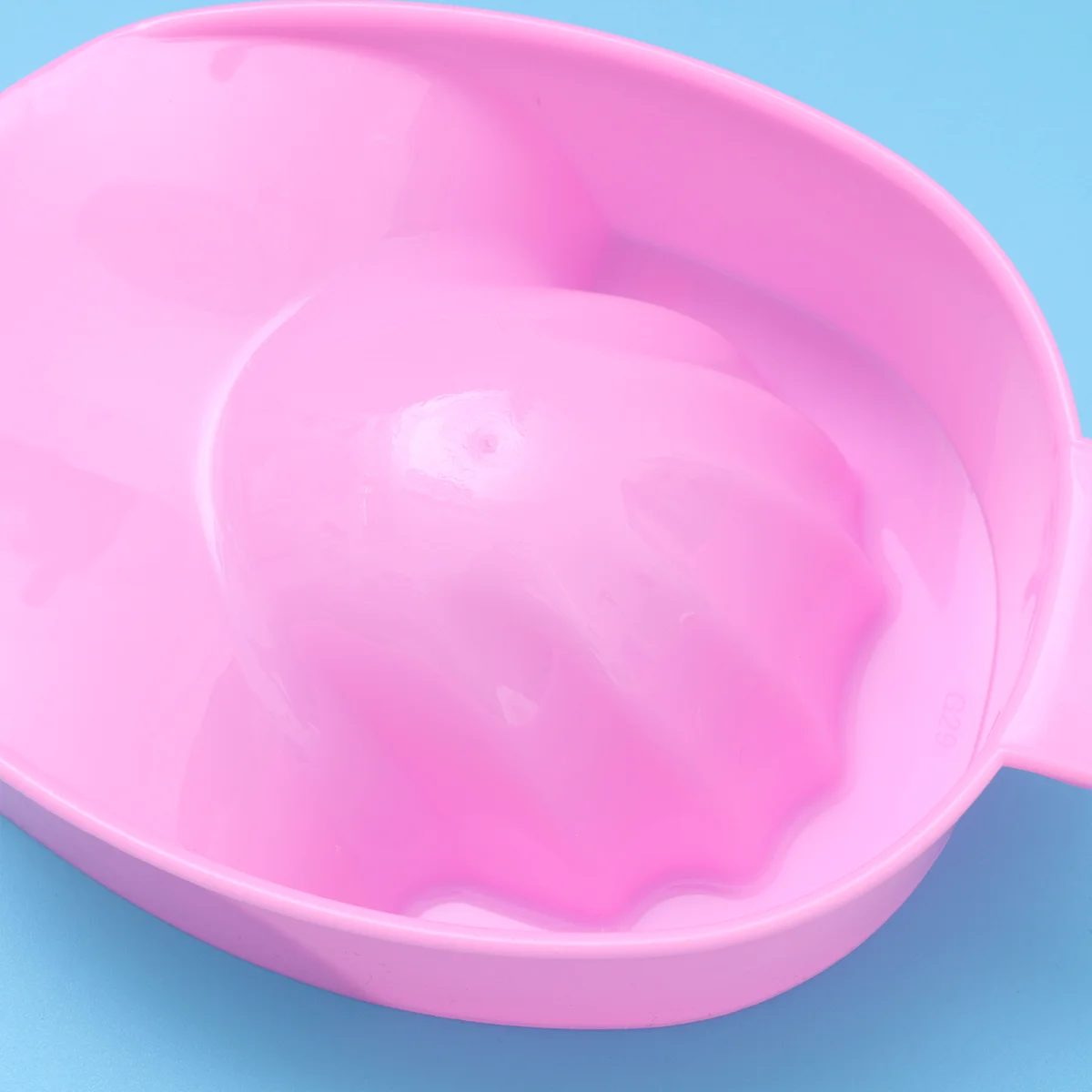 Dip Powder Remover Bowl White Nail Polish Single Layer Manicure Bowls for Soaking