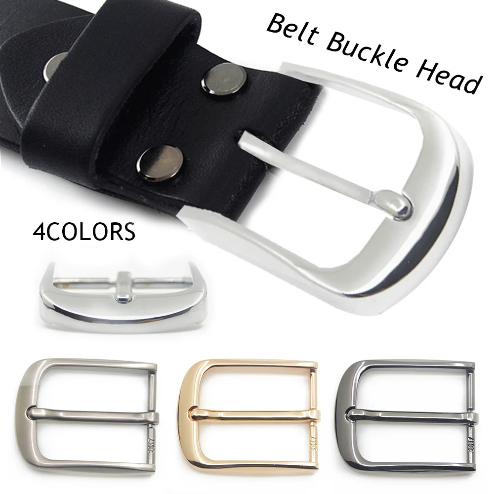 

Metal Belt Buckles Square Alloy Pin Belt Buckle Men'S Casual Jeans Adjuster Clasp Diy Leather Craft Hardware Sewing Accessories