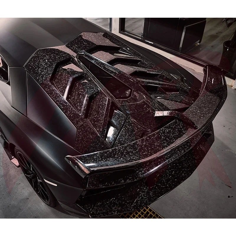 Комплект кузова из кованого сухого углеродного волокна SVJ для Lamborghini Aventador LP700 LP720