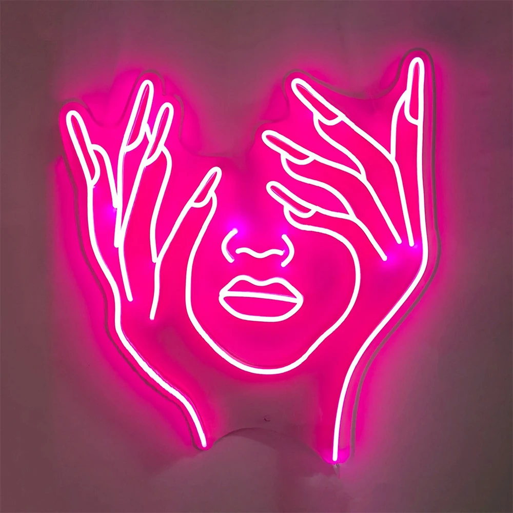 Woman Ass Body Sexy Lady Neon Sign Female Neon Light Bedroom Home Bar Party Store Wall Neon Wall Decor LED Neon Sign Wall Decor