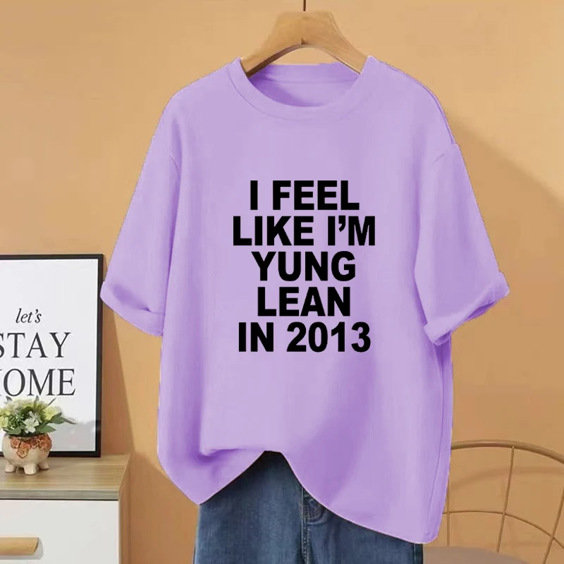 Футболка с коротким рукавом и надписью &quotI'm Yung Lean in 2013&quot