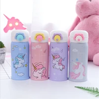 350500ml travel coffee unicorn bottle stainless steel thermos cups vacuum flask thermo children water bottle tea mug thermo cup