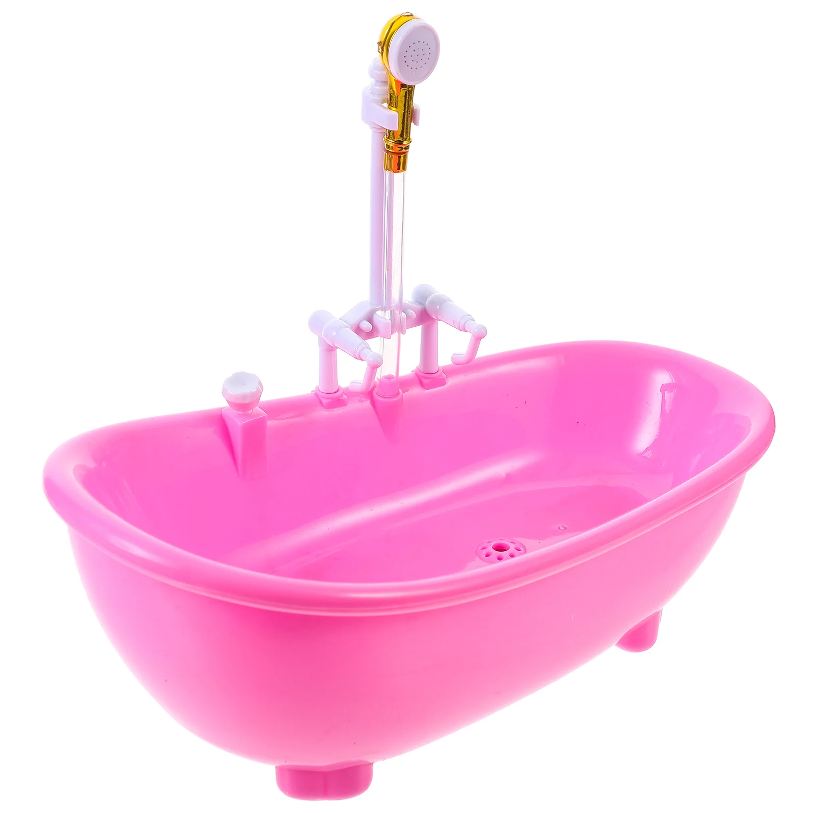 

Miniature Electric Bathtub Furniture Electric Water Spraying Bathtub Swimming Pool with Sprayer, Bathroom Accessories Kids