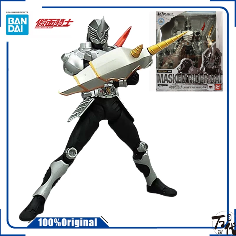 Bandai Original S.H. Фигурarts SHF KAMEN RIDER Рино экшн-Аниме из ПВХ Искусство готовая игрушка