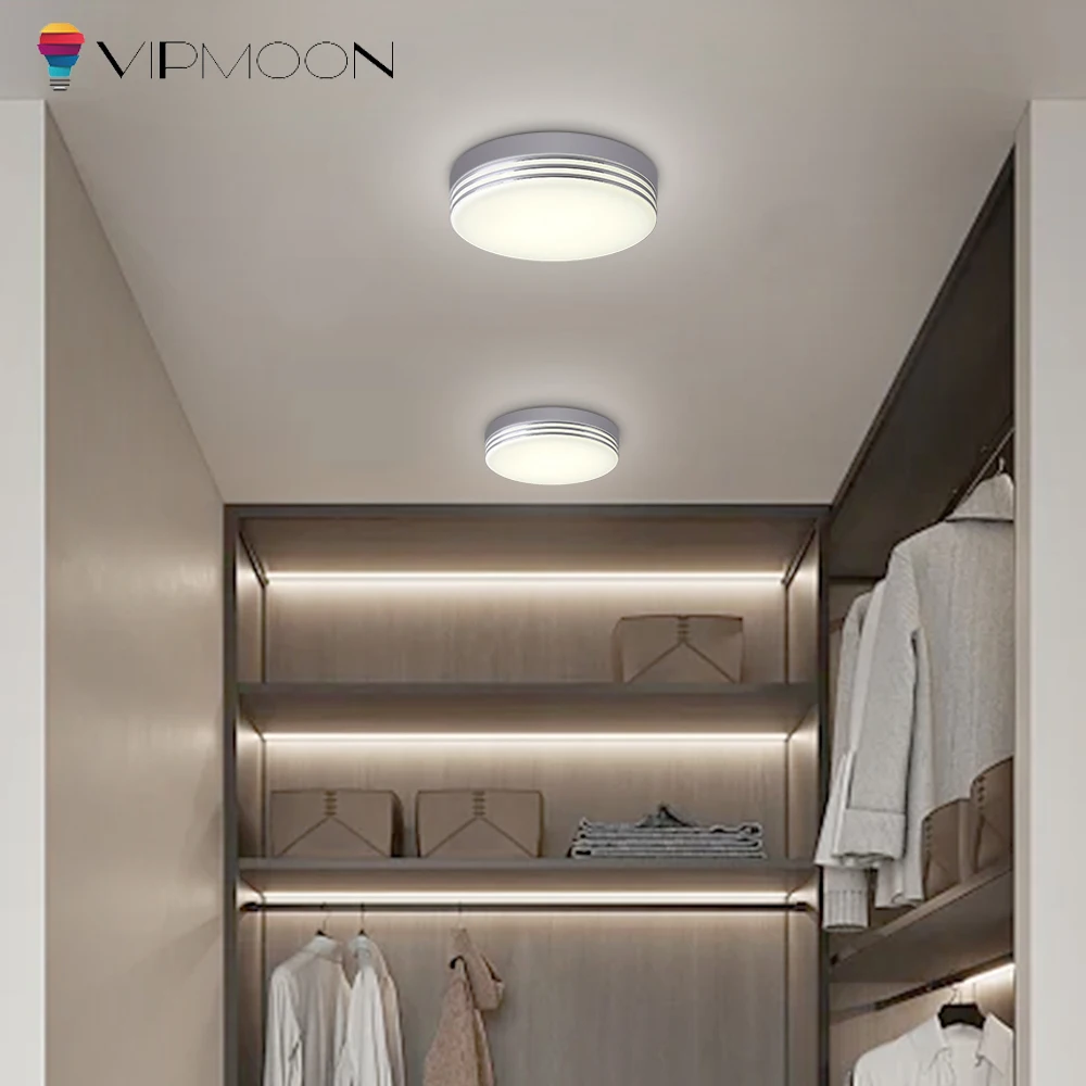 

VIPMOON Stacked Panel Light AC 85-265V Universal Ceiling Lamp 18W 24W 36W White Light For Bedroom Bathroom Home Decor No Flicker